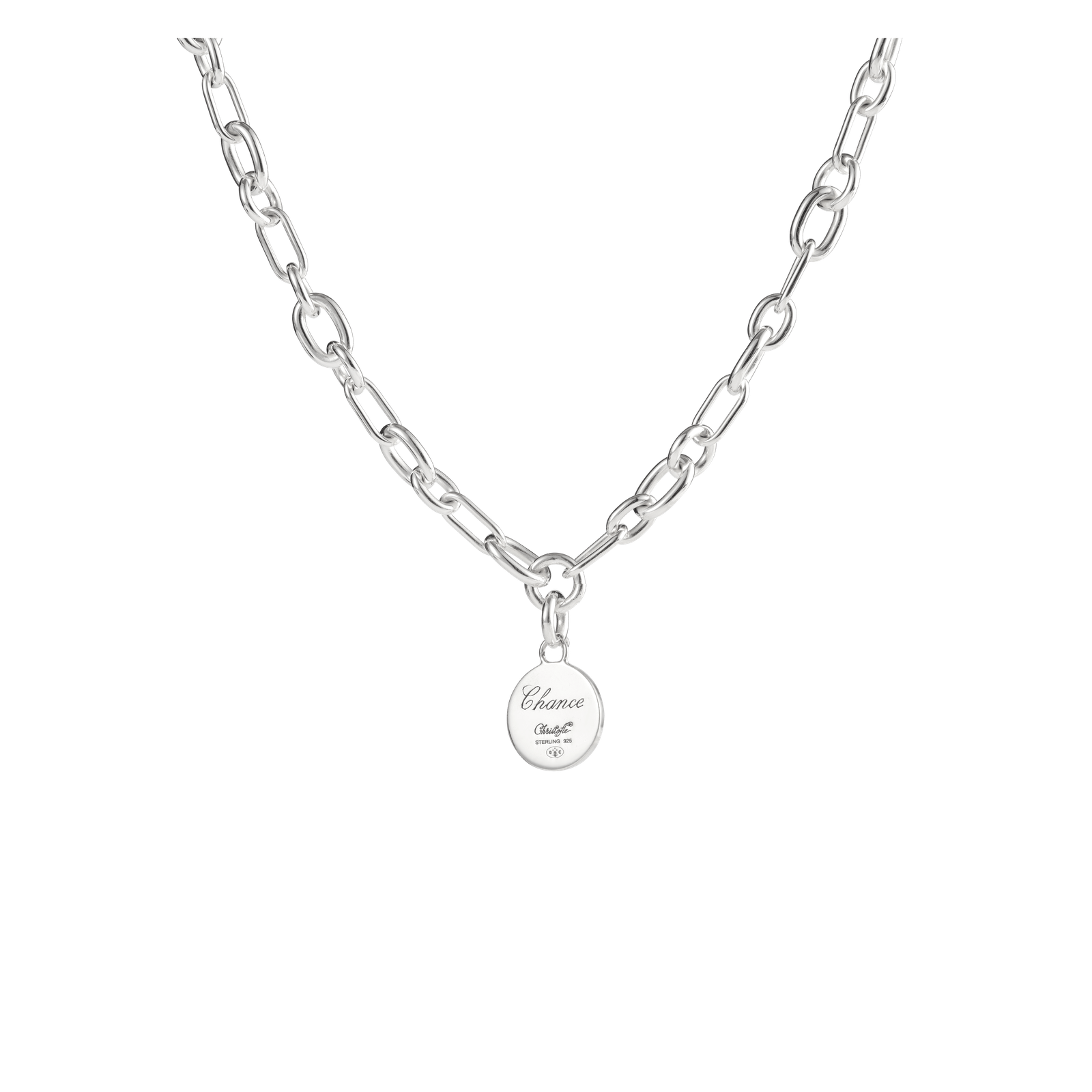 Christofle Chri-Chri Sterling Silver Medal  With Snape Hook