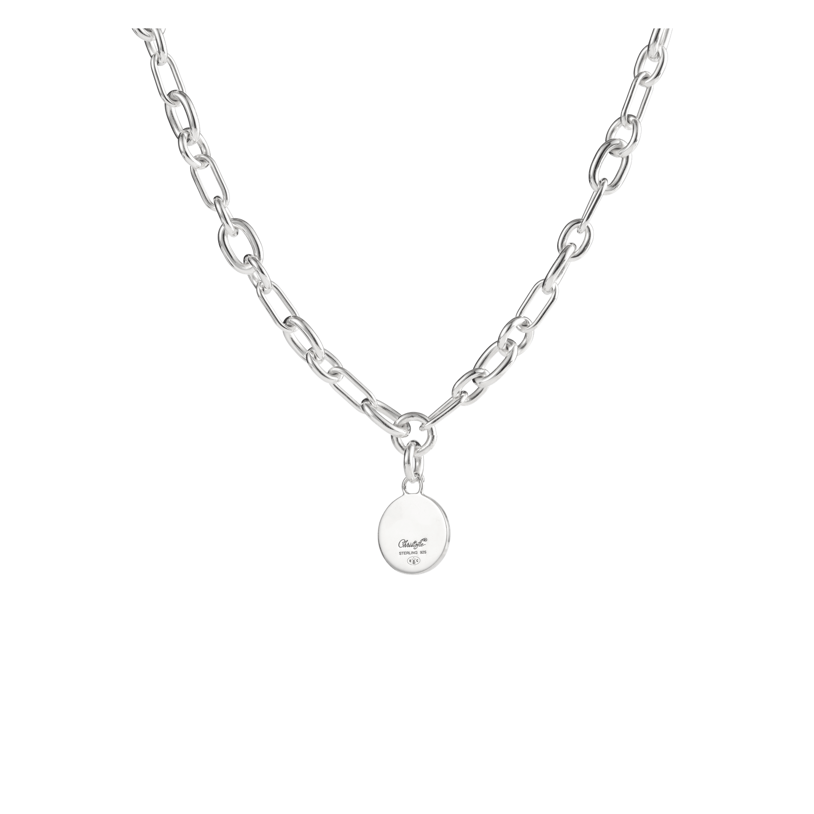 Christofle Chri-Chri Sterling Silver Medal  With Snape Hook