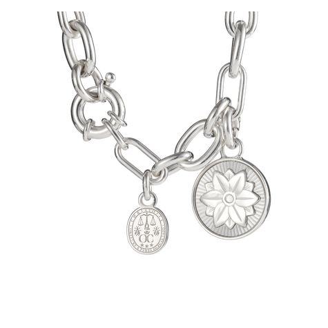 Christofle Chri-Chri Sterling Silver Medal  With Snape Hook