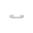 Christofle Babylone Sterling Silver Bangle Size 1