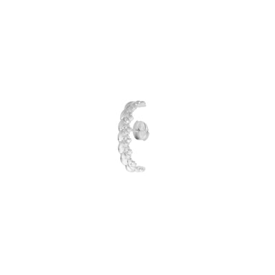 Christofle Babylone Sterling Silver T Bar Ear Cuff
