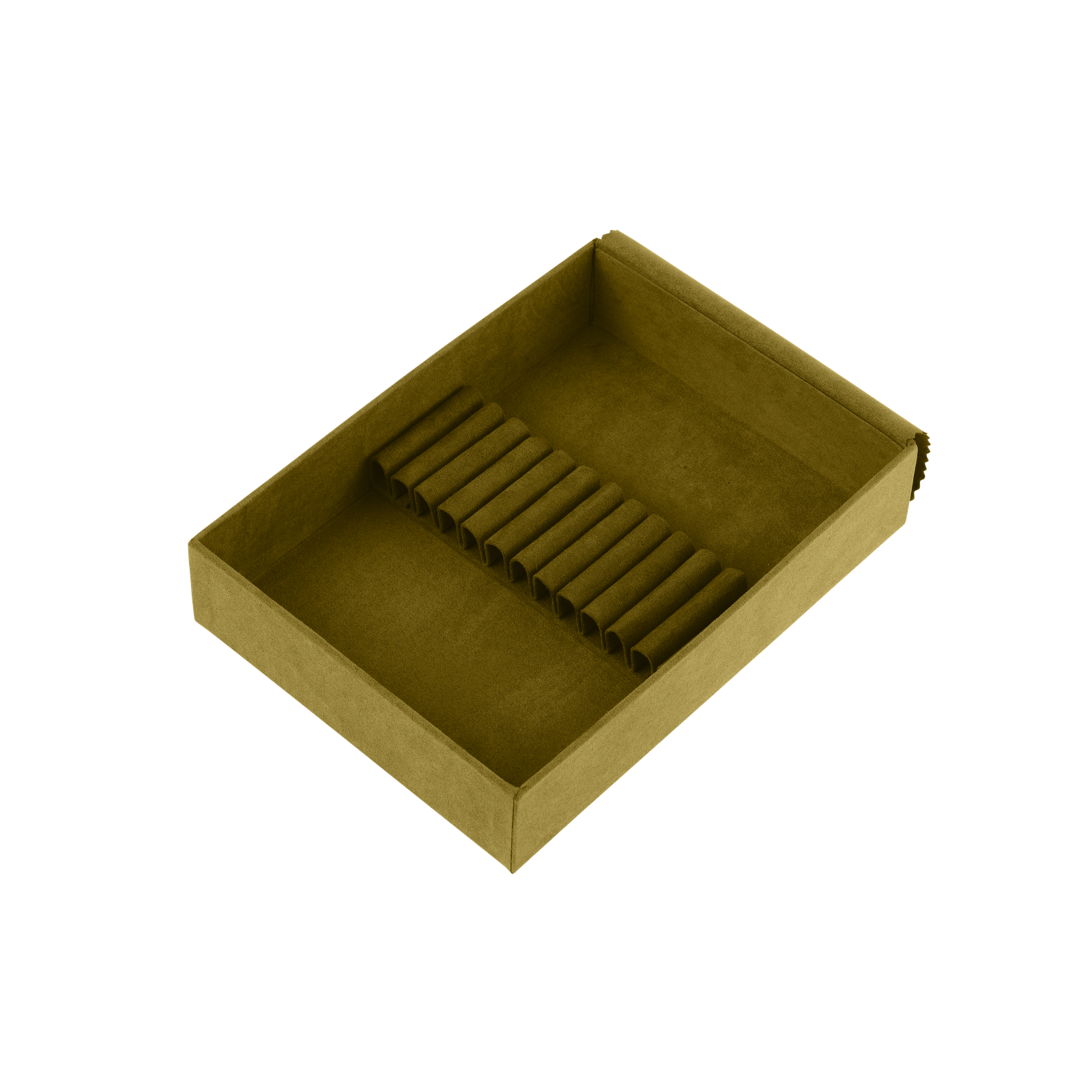 Christofle Anti-Tarnish Imperial Green 1 Rack Storage Box