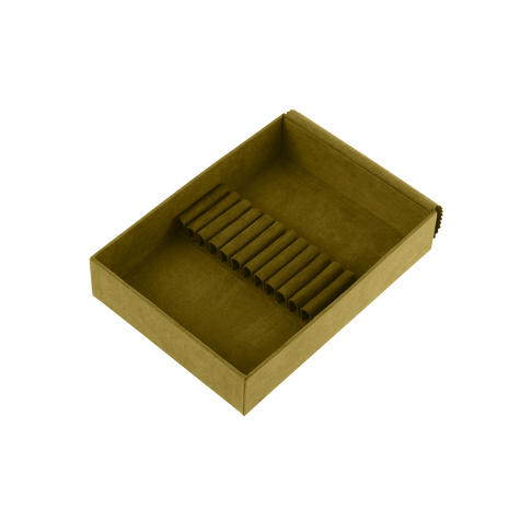 Christofle Anti-Tarnish Imperial Green 1 Rack Storage Box