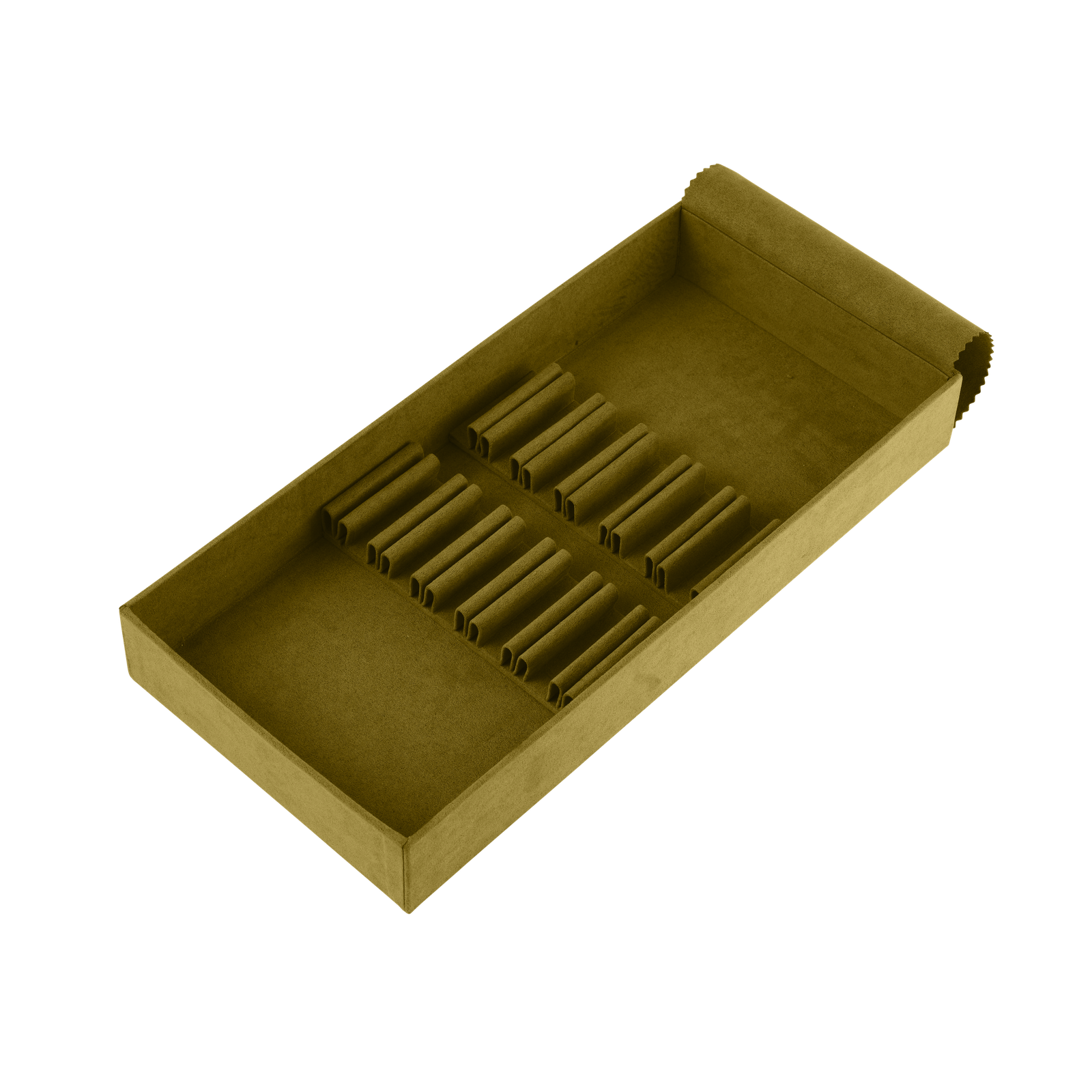 Christofle Anti-Tarnish Imperial Green 2 Racks Storage Box