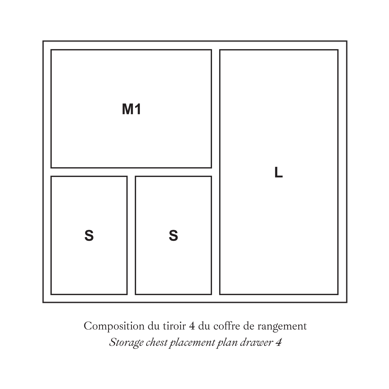 Christofle Storage Drawers