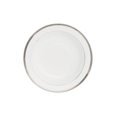 Christofle Malmaison Porcelain Open Vegetable Dish Platinum 29 Cm