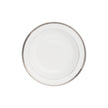 Christofle Malmaison Porcelain Open Vegetable Dish Platinum 29 Cm