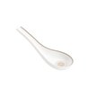 Christofle Malmaison Impériale Porcelain Soup Spoon