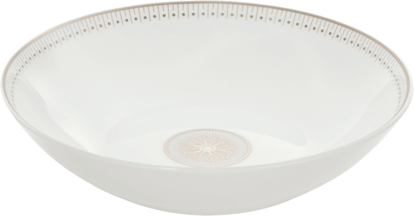 Christofle Malmaison Impériale Soup Cereal Porcelain Bowl