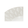 Christofle Malmaison Impériale Porcelain Platinum Plate