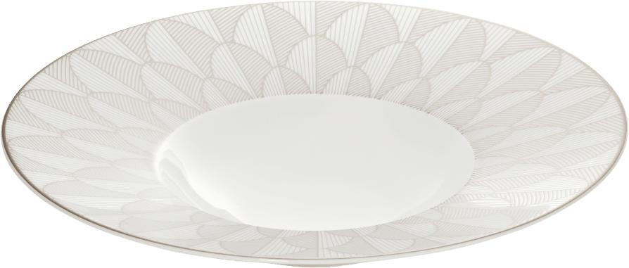 Christofle Malmaison Impériale Porcelain Plate