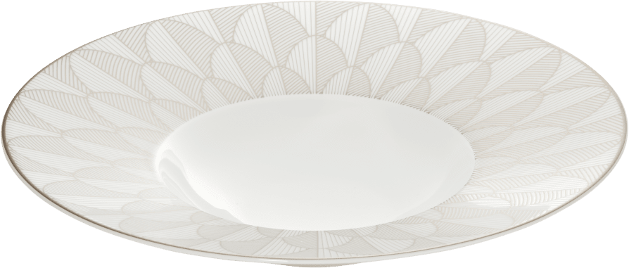 Christofle Malmaison Impériale Porcelain Plate