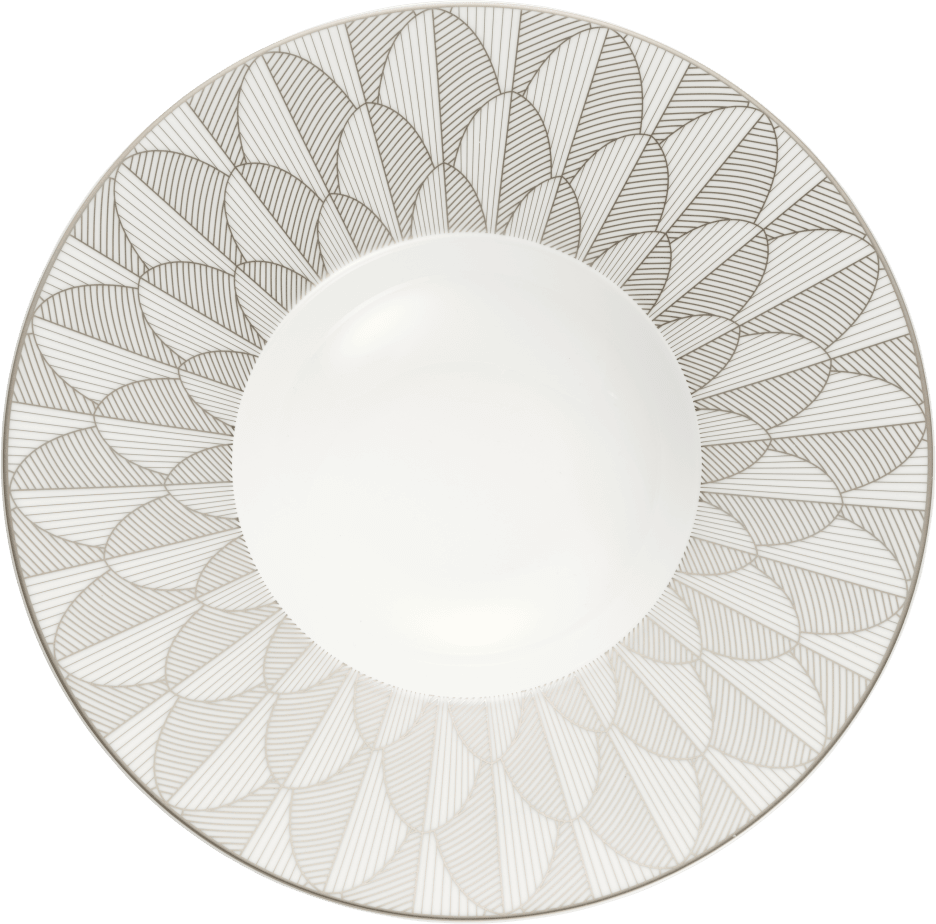 Christofle Malmaison Impériale Porcelain Plate