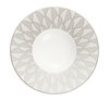 Christofle Malmaison Impériale Porcelain Platinum Plate