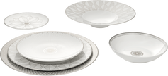 Christofle Malmaison Impériale Porcelain Plate