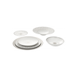 Christofle Malmaison Impériale Porcelain Platinum Plate