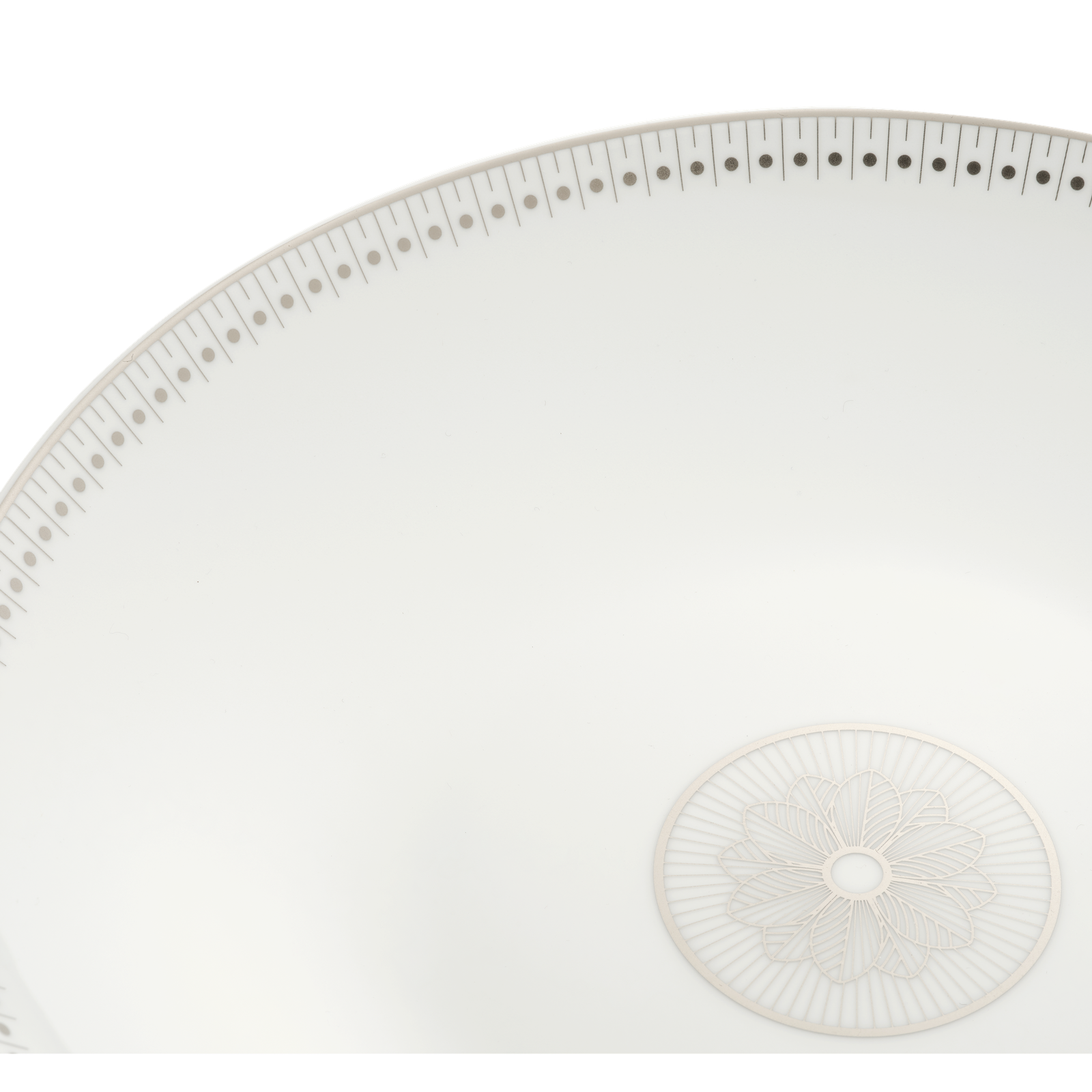 Christofle Malmaison Impériale Porcelain Open Vegetable Dish