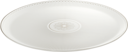 Christofle Malmaison Impériale Porcelain Pie Dish