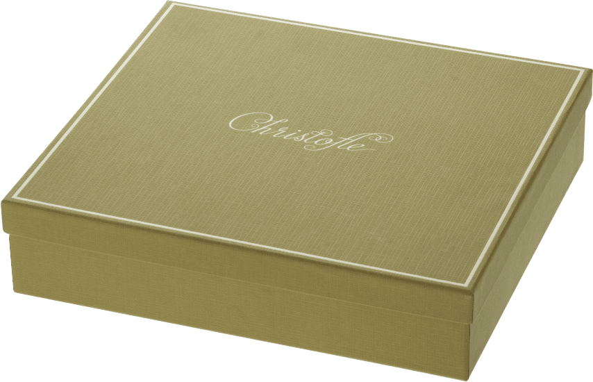 Christofle Malmaison Impériale Porcelain Trinket Tray