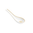 Christofle Malmaison Impériale Porcelain Soup Spoon