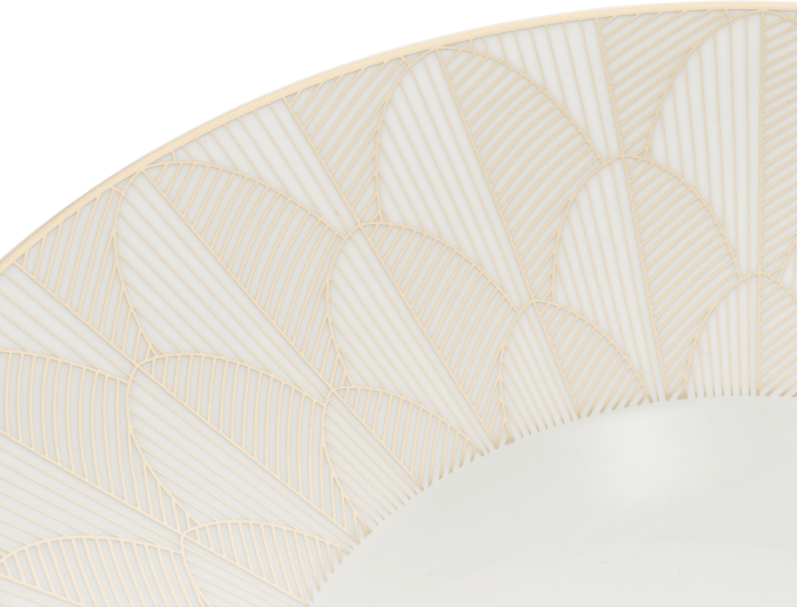 Christofle Malmaison Impériale Porcelain Platter