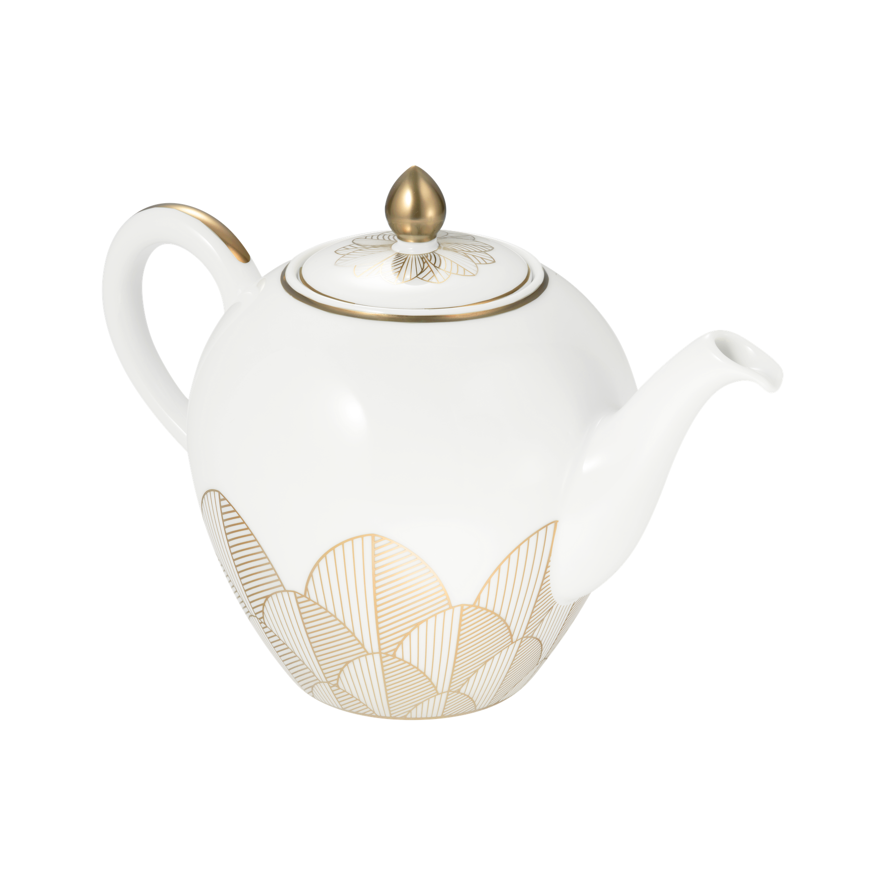 Christofle Malmaison Imperiale Round Teapot 1.5L