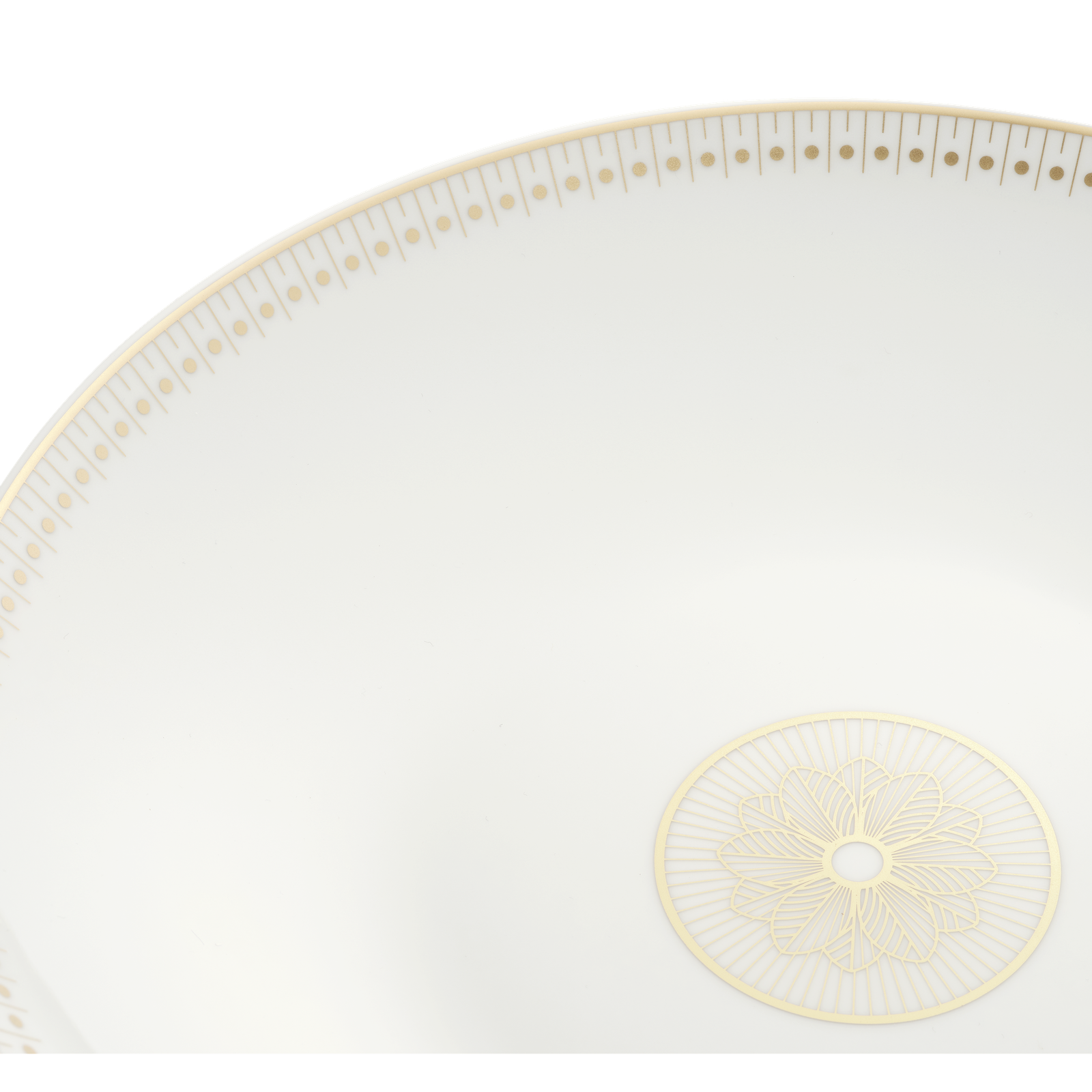 Christofle Malmaison Impériale Porcelain Open Vegetable Dish
