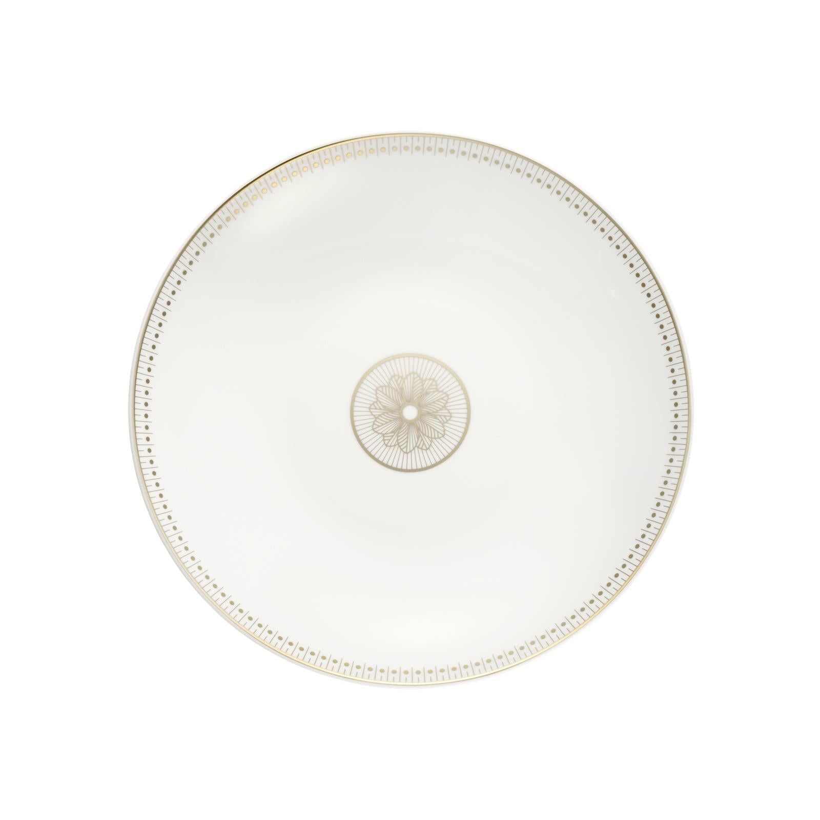 Christofle Malmaison Impériale Porcelain Open Vegetable Dish