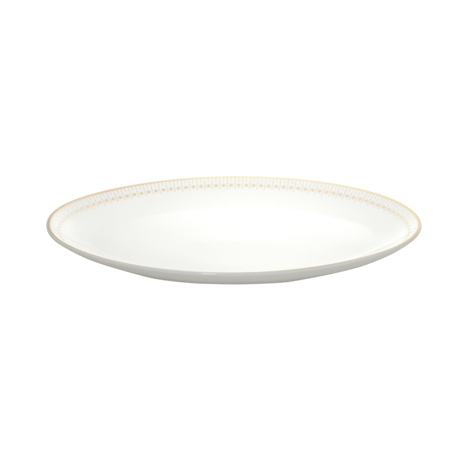 Christofle Malmaison Impériale Porcelain Oval Platter