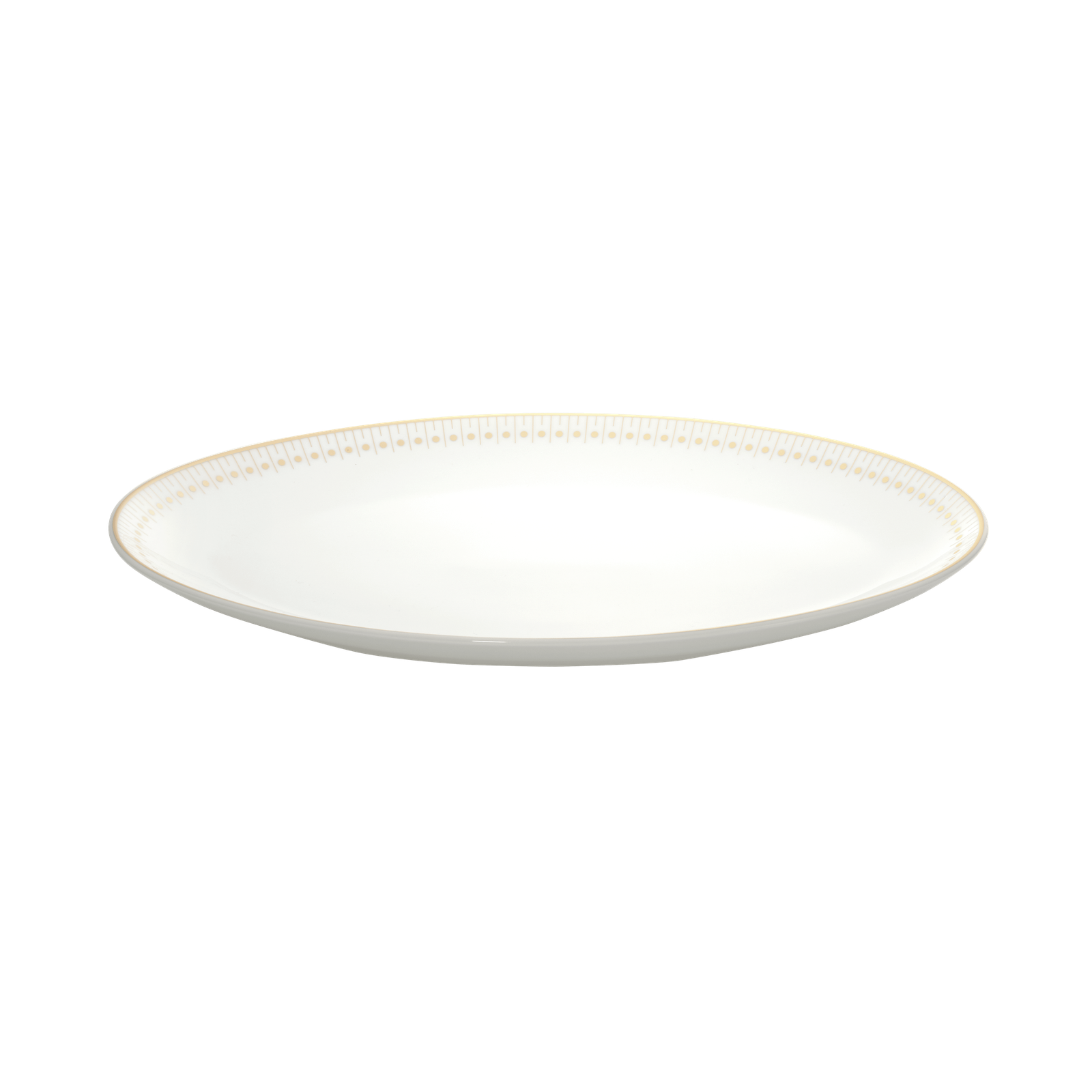 Christofle Malmaison Impériale Porcelain Oval Platter