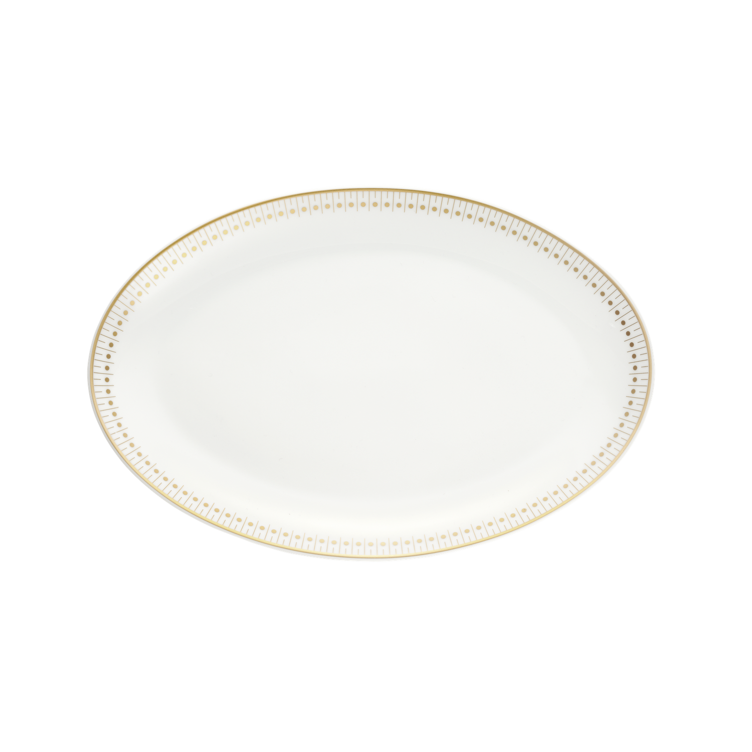 Christofle Malmaison Impériale Porcelain Oval Platter