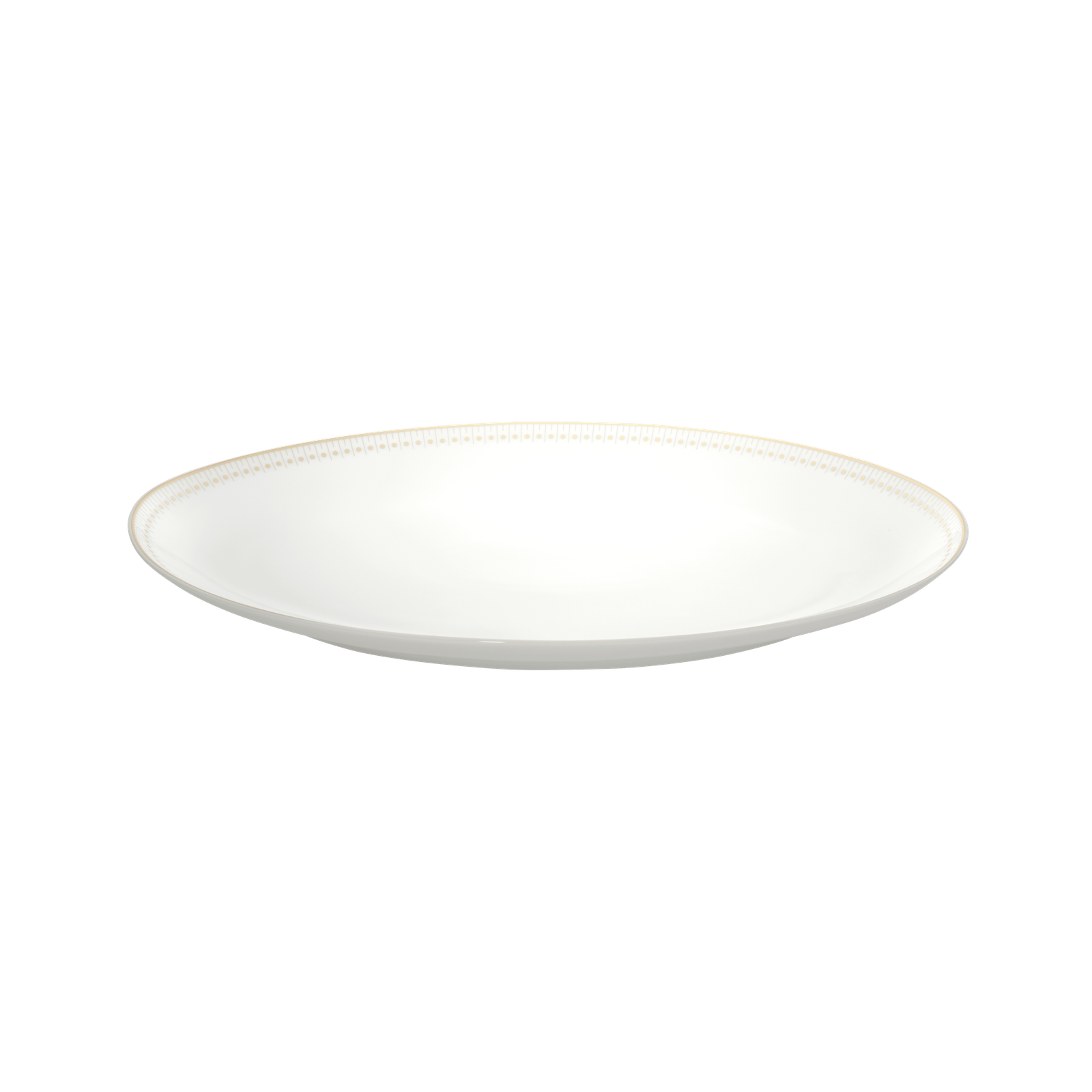 Christofle Malmaison Impériale Porcelain Oval Platter