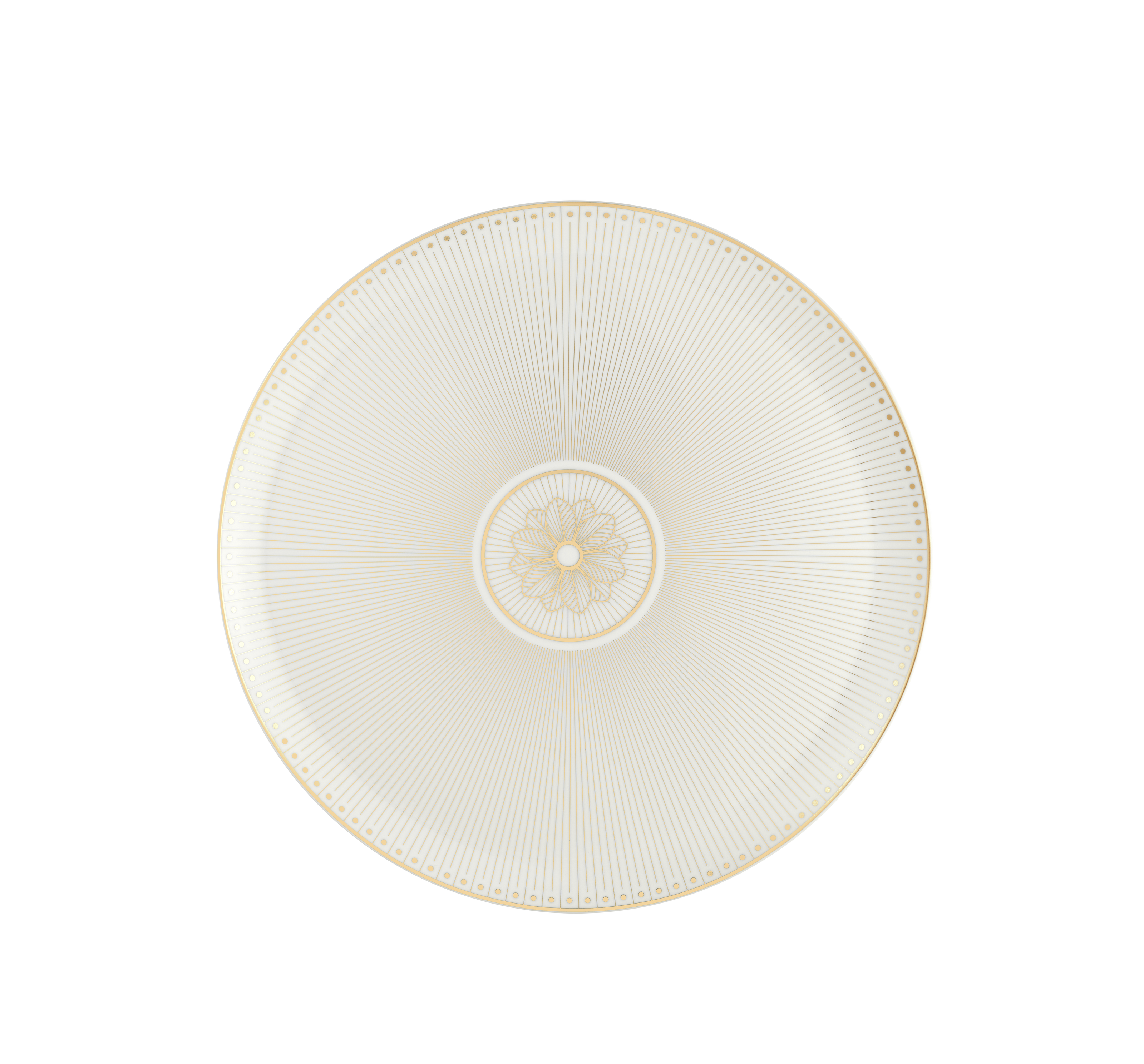 Christofle Malmaison Impériale Porcelain Pie Dish