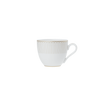 Christofle Malmaison Impériale Porcelain 2 Espresso Cups And Saucers