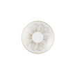 Christofle Malmaison Impériale Porcelain 2 Espresso Cups And Saucers