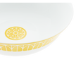 Christofle Malmaison Riviera Porcelain Salad Serving Bowl