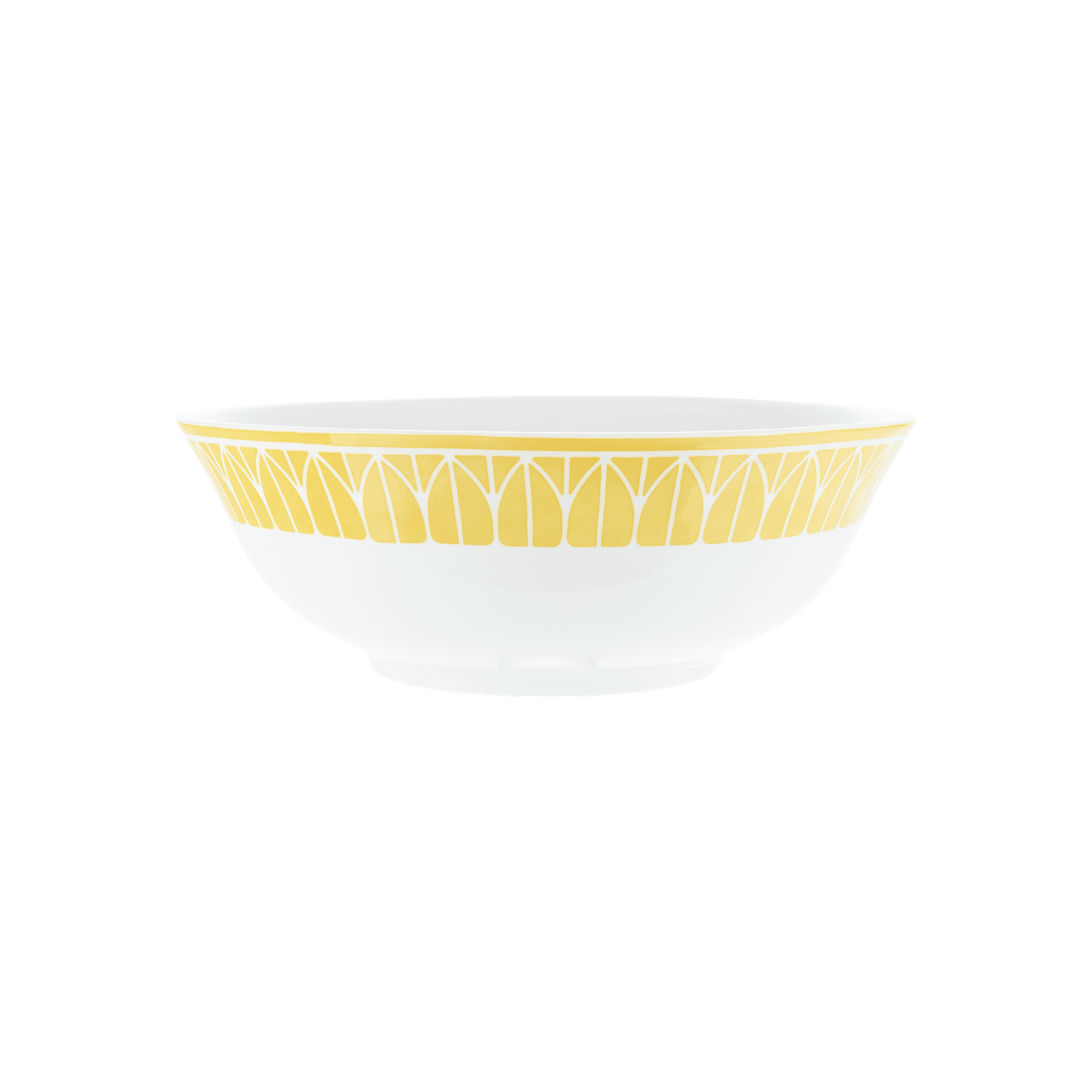 Christofle Malmaison Riviera Porcelain Salad Serving Bowl