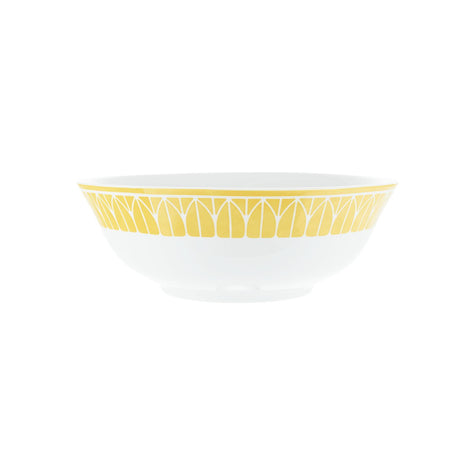 Christofle Malmaison Riviera Porcelain Salad Serving Bowl