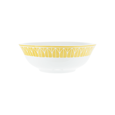 Christofle Malmaison Riviera Porcelain Salad Serving Bowl