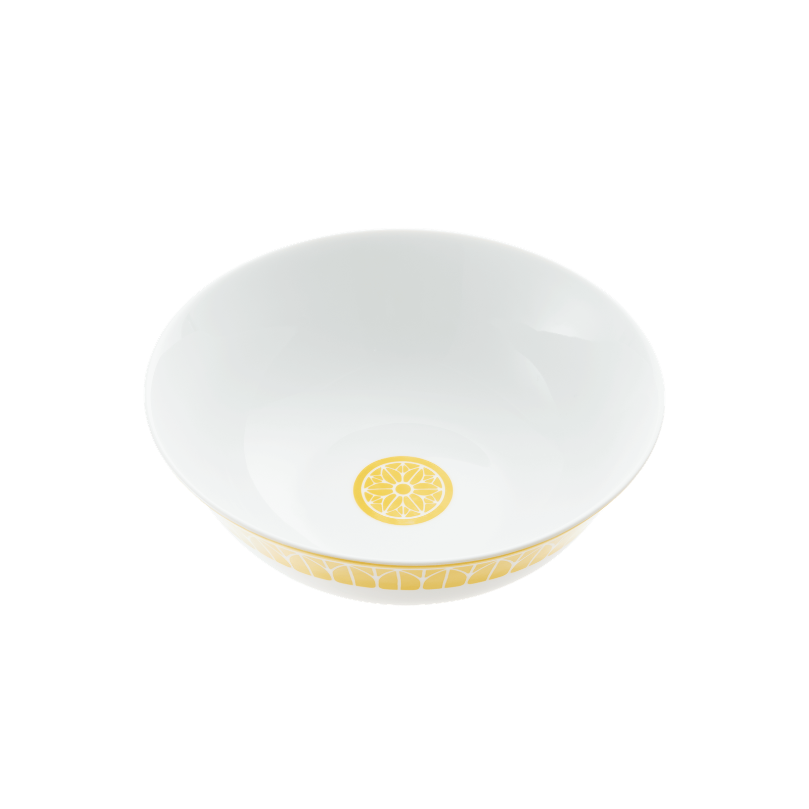 Christofle Malmaison Riviera Porcelain Salad Serving Bowl