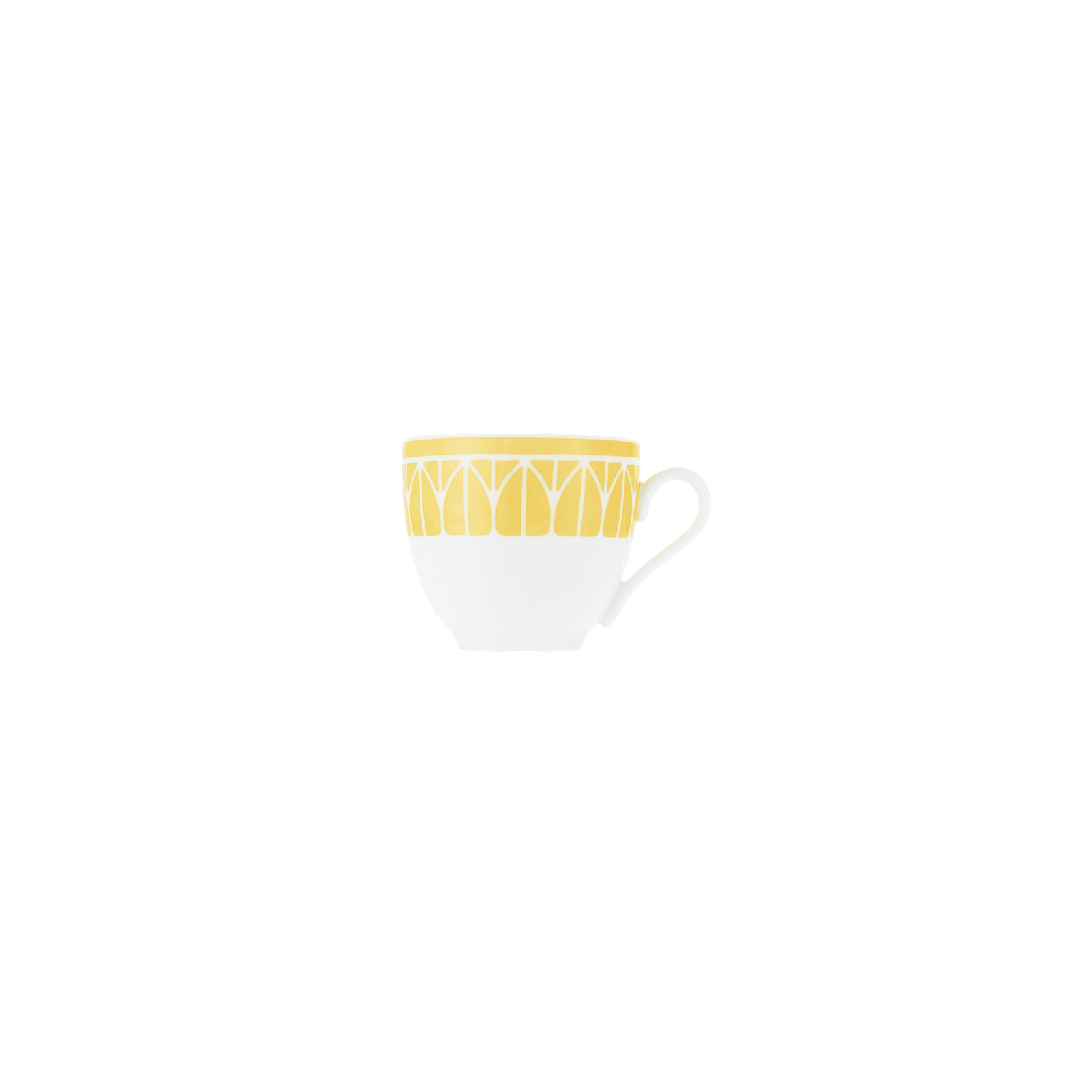 Christofle Malmaison Riviera Porcelain Espresso Cup And Saucer