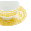 Christofle Malmaison Riviera Porcelain Tea/Coffee Cup And Saucer