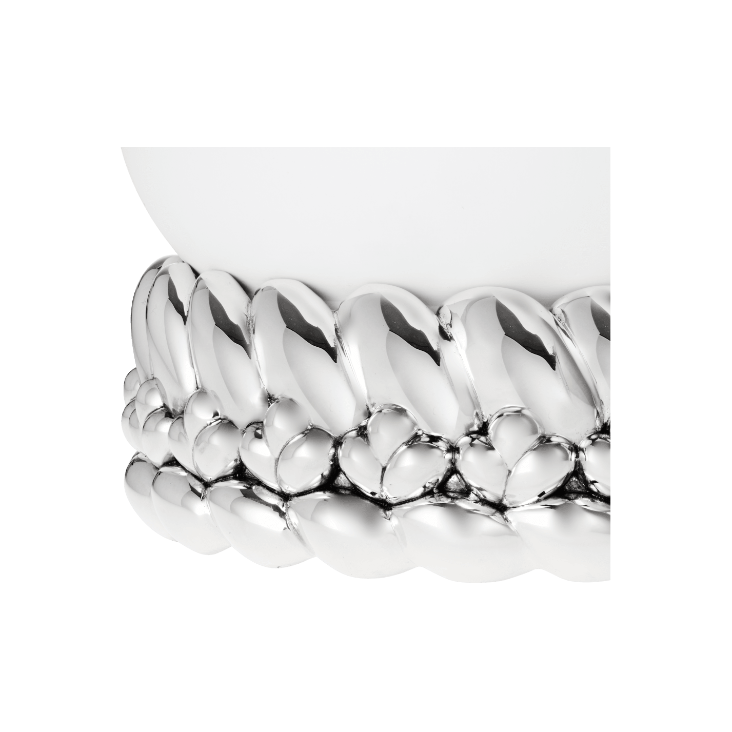 Christofle Babylone Porcelain Vase