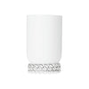 Christofle Babylone Porcelain Vase