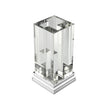 Christofle Perspectives Glass Vase Chrome