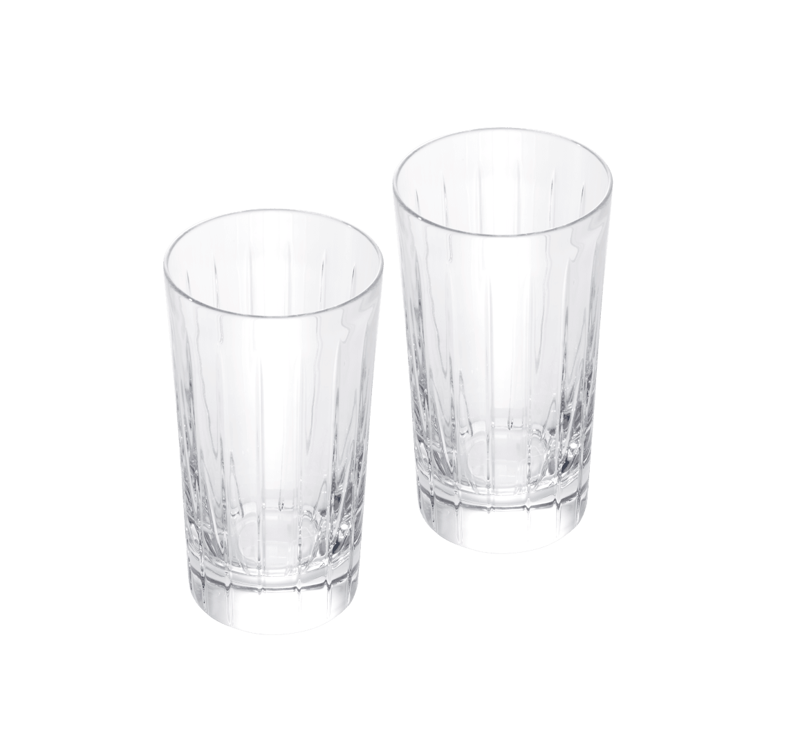Christofle Iriana Crystal Highball Glasses - Set of 2