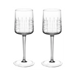 Christofle Graphik Water Glass Crystal - Set of 2
