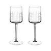 Christofle Graphik Water Glass Crystal - Set of 2