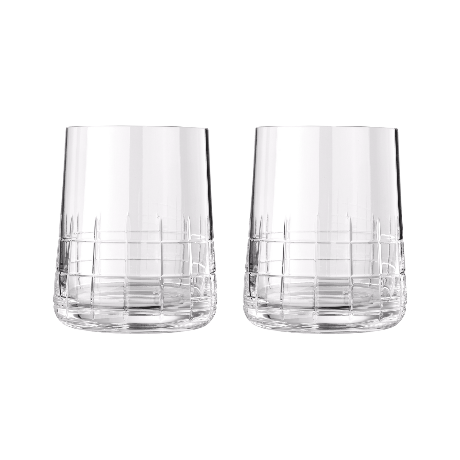 Christofle Graphik Water Goblet Crystal - Set of 2