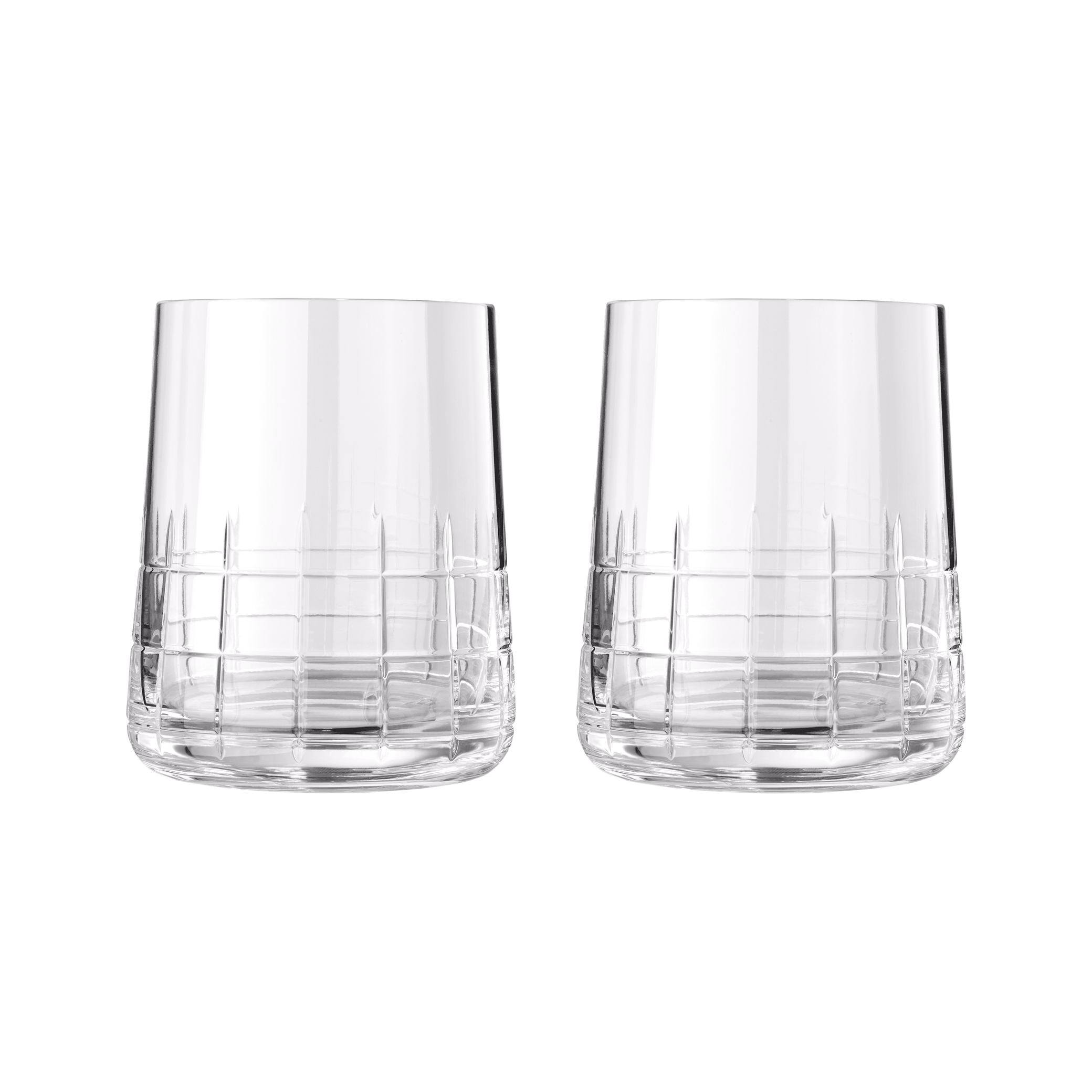 Christofle Graphik Water Goblet Crystal - Set of 2